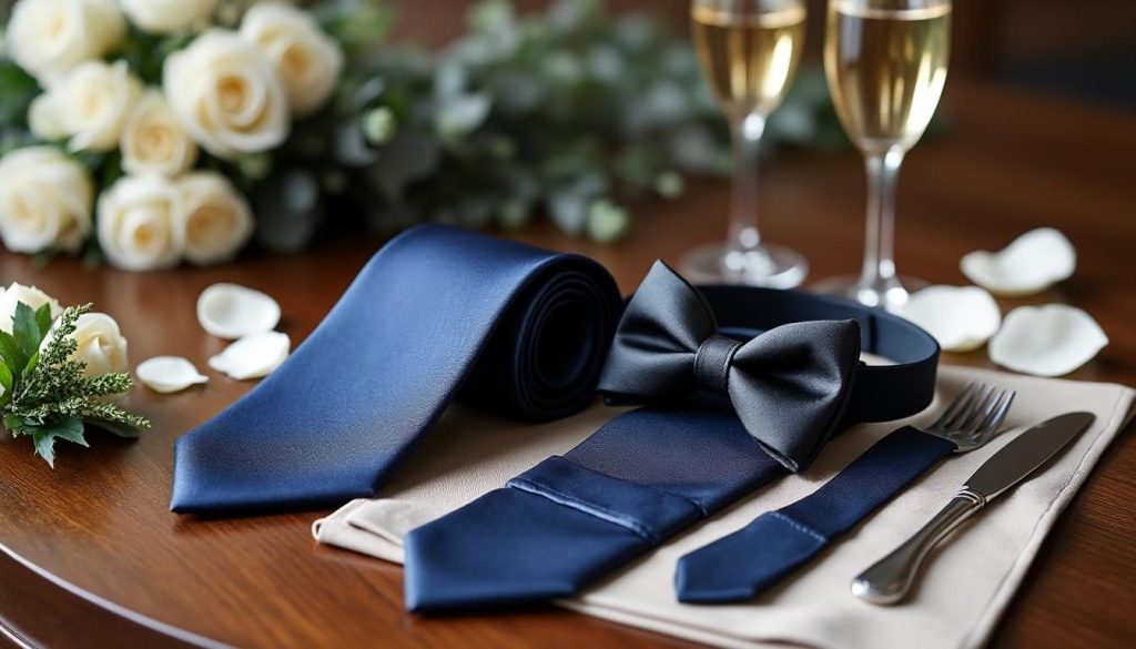 Cravate ou noeud papillon : comment choisir l’accessoire parfait pour un mariage